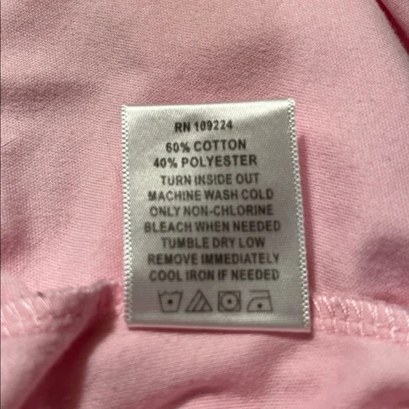 Indigo Soul pink beaded flamingo 3/4 length sleeve cotton shirt Large - Picture 5 of 14